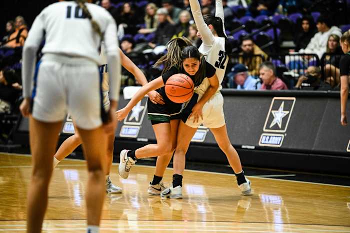 South Medford West Salem 6A Oregon girls basketball quarterfinal Naji Saker -60